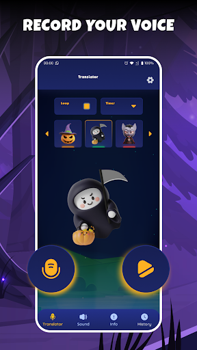 Monster Voice-Voice Translator Screenshot 2 - AppWisp.com