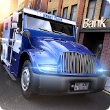 Bank Manager Cash Transport Truck icon