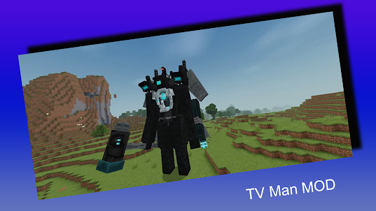 Mod TVman vs Skibidi Minecraft