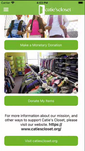 Caties Closet Screen 2