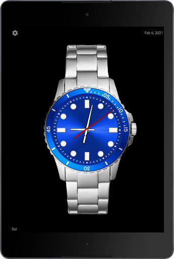 Screenshot of Huge Analog Clock