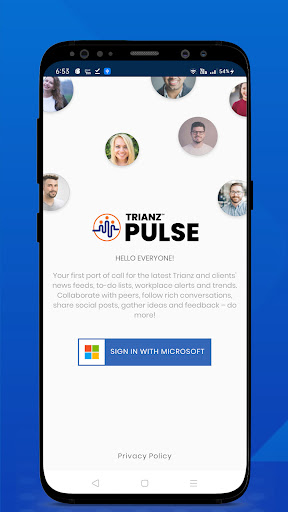 Android application Trianz Pulse screenshort