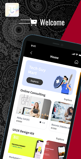 Android application Tech Guy Mart screenshort