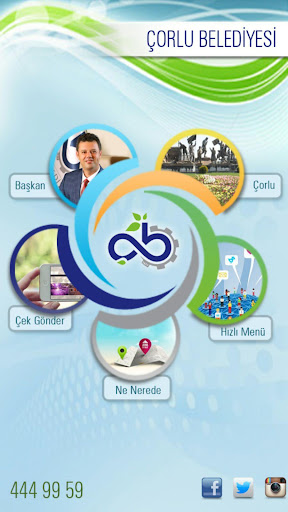 Android application Çorlu Belediyesi screenshort