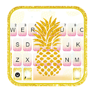 Golden Pineapple Keyboard Theme