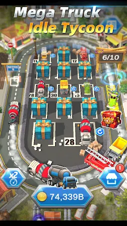 Game screenshot Mega Truck Idle Tycoon apk download