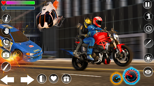 Android application Bike Stunt Racing Games 3D screenshort