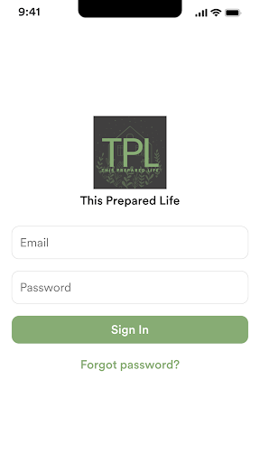 Android application This Prepared Life screenshort