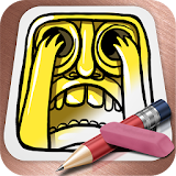 Drawing Lessons Temple Run icon