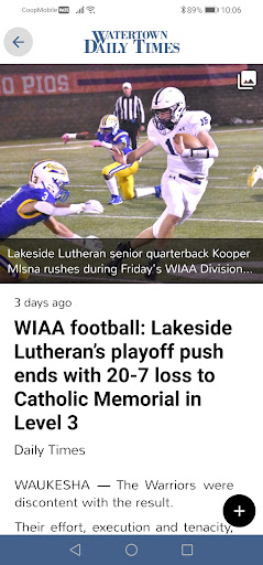 Watertown Daily Times eEdition Screen 3