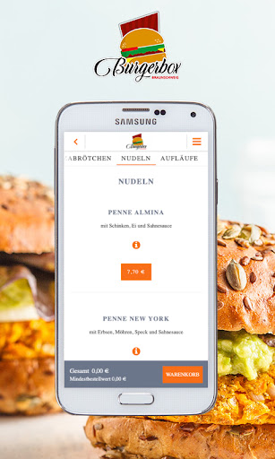 Burgerbox Screen 2