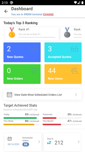 Justo Delivery Screen 3