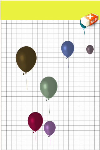 Android application Balloon POP Blots Drop screenshort
