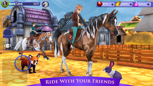 NOVO Jogo de CAVALO para celular GRATUITO( Equestrian the game ) 