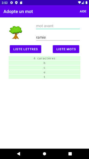 Adopte un mot français ! Screen 3