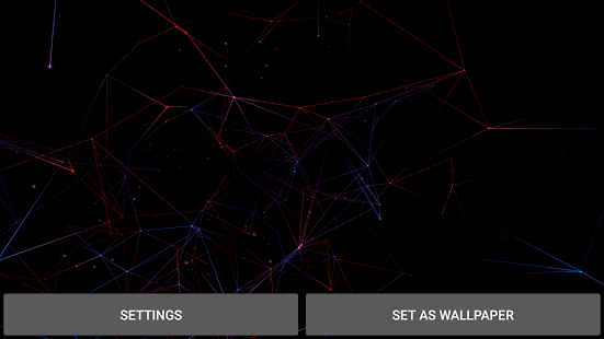 Particles Plexus FX Wallpaper Screenshot