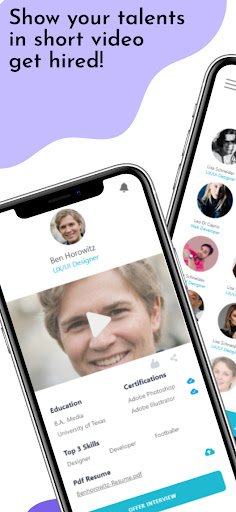 Android application Me in Seconds screenshort