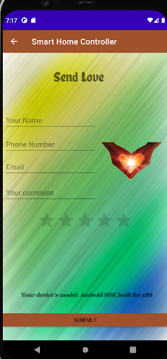Smart Home Controller Screen 3