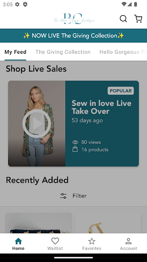 App preview