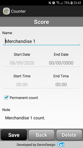 Counter Screen 3