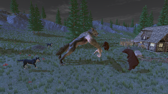 Wild Werewolf Forest Hunt Game 0.1 APK + Mod (Unlimited money) untuk android