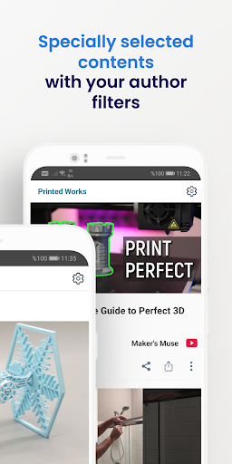 Printed Works -For 3d Printing Screen 3