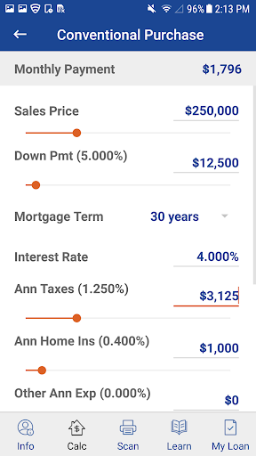 Screenshot of HTLConnect