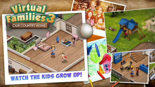 Virtual Families 3 Mod APK Download For Android (Unlimited Money) V.1.8.71 Gallery 2