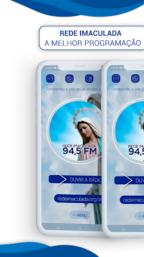 Rede Imaculada 94,5 FM Screen 2