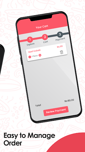 Dastak - Food App Screen 3