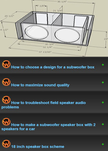 Learn to make speaker boxes