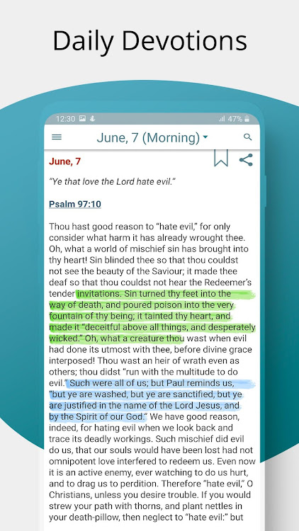 Morning and Evening Devotional - 3.0 - (Android)