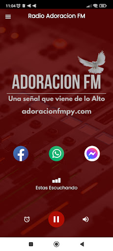Android application Radio Adoracion FM Paraguay screenshort