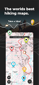 Captura de Pantalla 2 HiiKER: The Hiking Maps App android