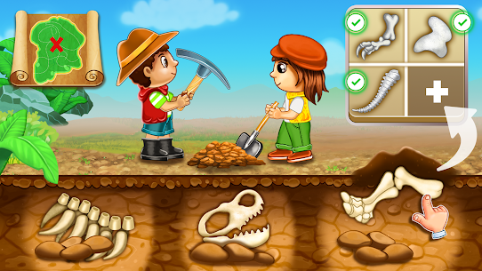 Dig Dinosaur Games: Kids games 1