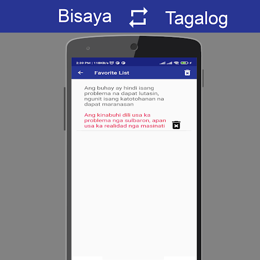 Bisaya Tagalog Translator