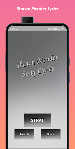 Shawn Mendes Song Lyrics Screen 2
