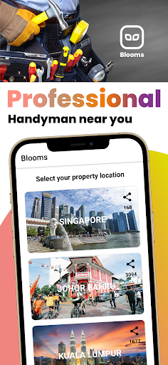 Blooms Screen 2