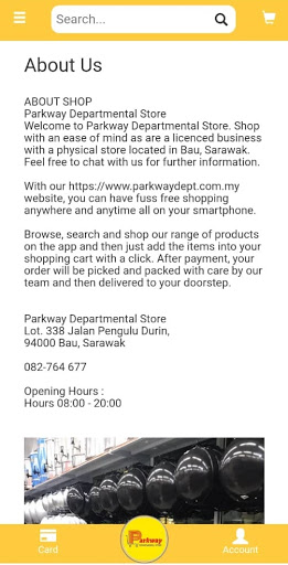 Parkway Departmental Store Screen 3