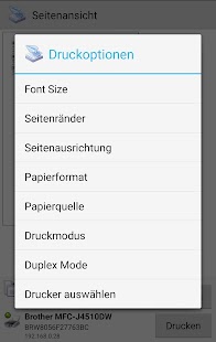 PrinterShare Mobiles Drucken Screenshot