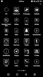 Blakcons Icon Pack Capture d'écran