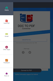 Doc to PDF Converter Pro Screenshot