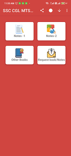 SSC CGL MTS  Handwritten notes