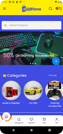 Android application Q8fono screenshort