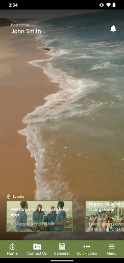 Android application CostaTerra Golf & Ocean Club screenshort