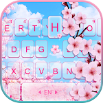 Cover Image of Télécharger Cherry Sakura Keyboard Theme  APK