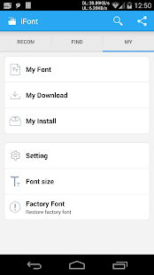 iFont(Expert of Fonts) Screenshot