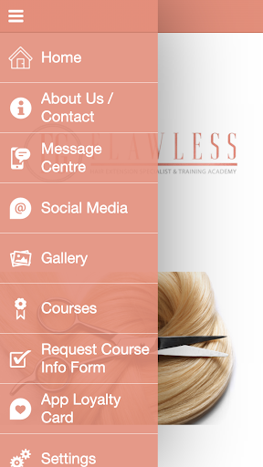 Flawless Training Academy Screen 2