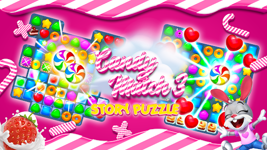 Candy Match 3 Story Puzzle