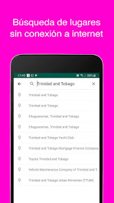 Screenshot 3 Mapa de Trinidad y Tobago + Gu android